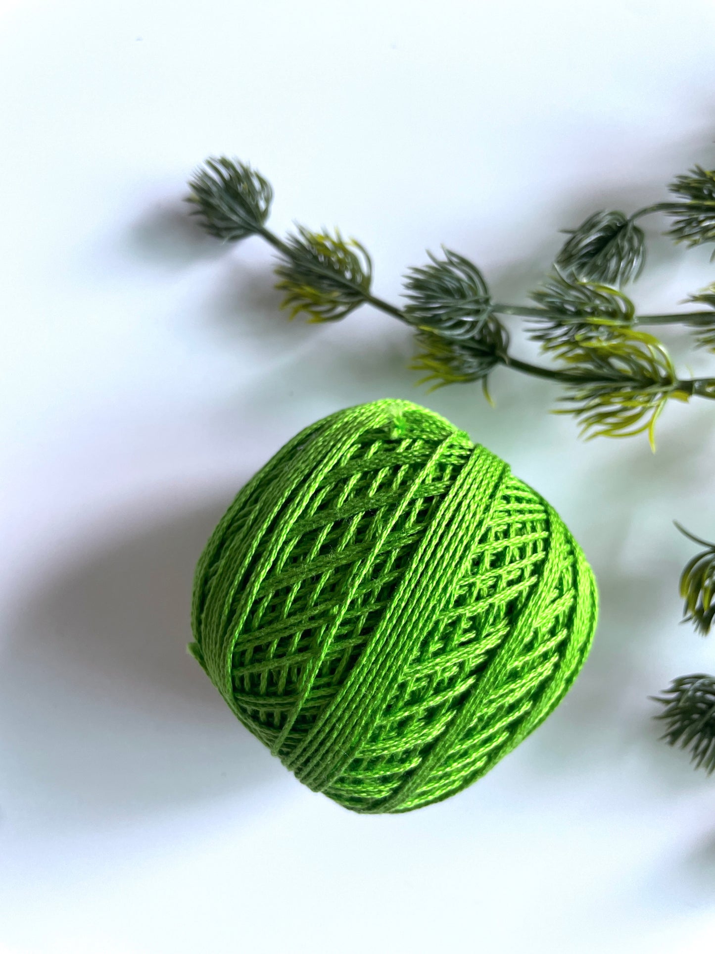 Knitting/Crochet Threads - Parrot Green