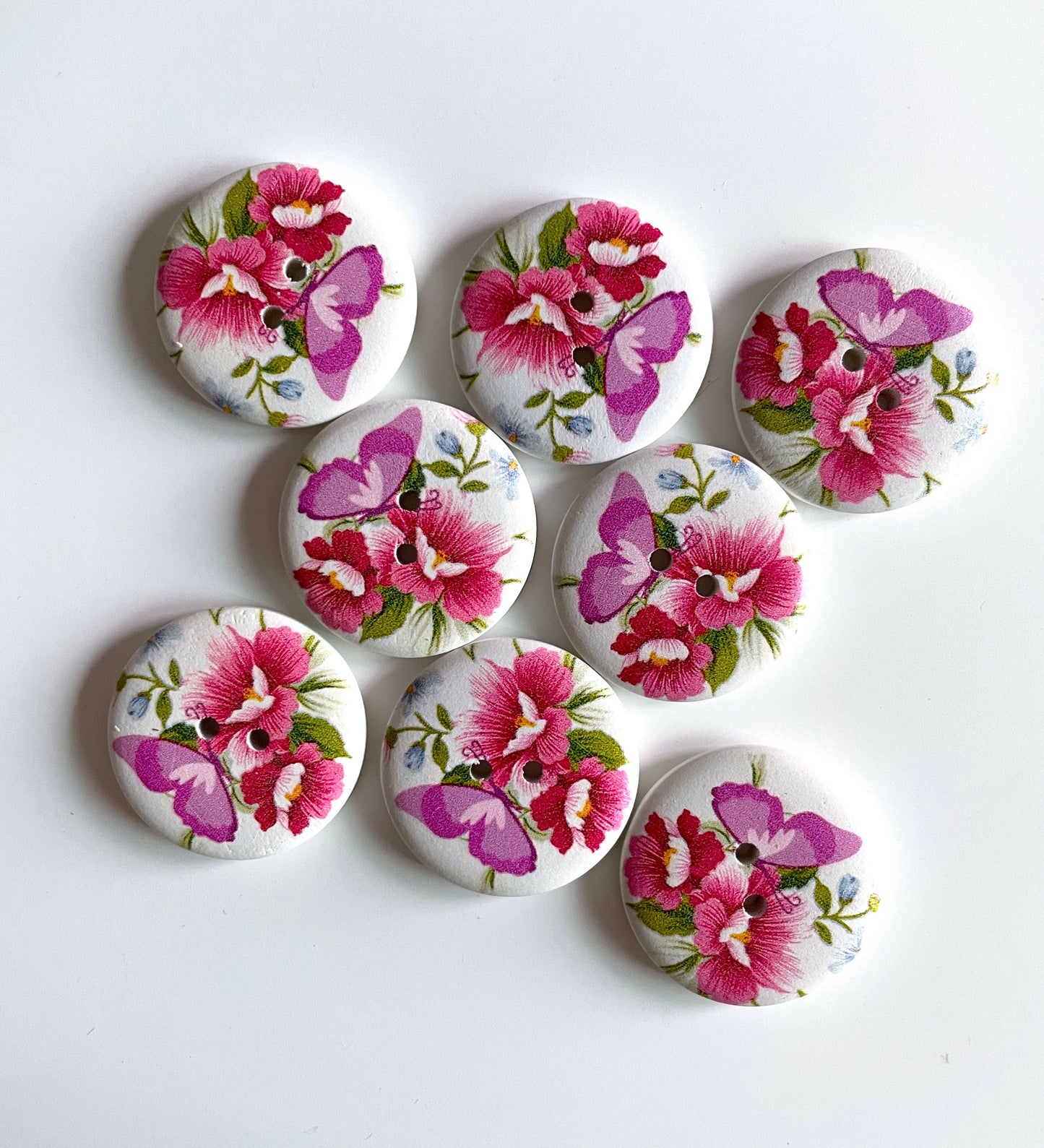 Fancy Designer buttons - pack of 8 - LWB005
