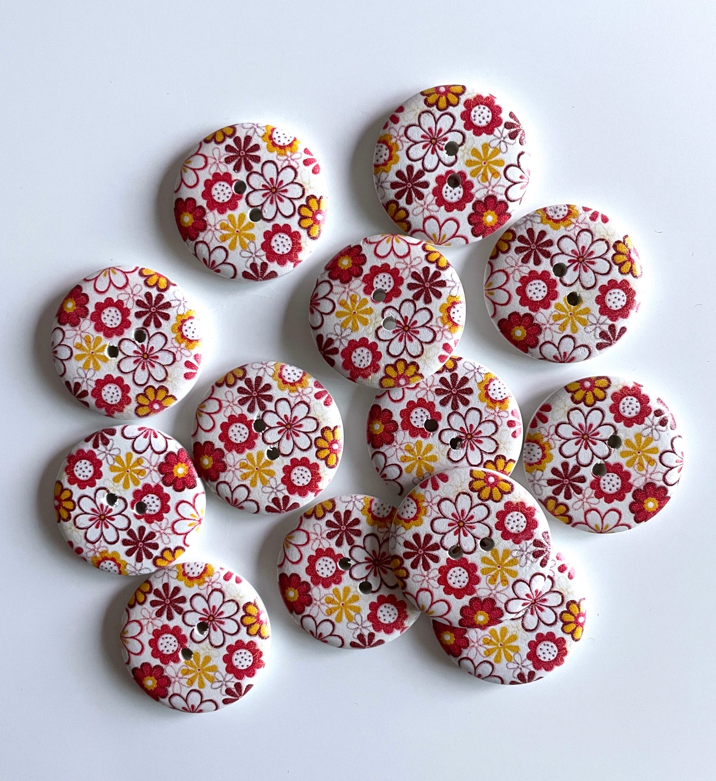 Fancy Designer buttons - pack of 6 - LWB008