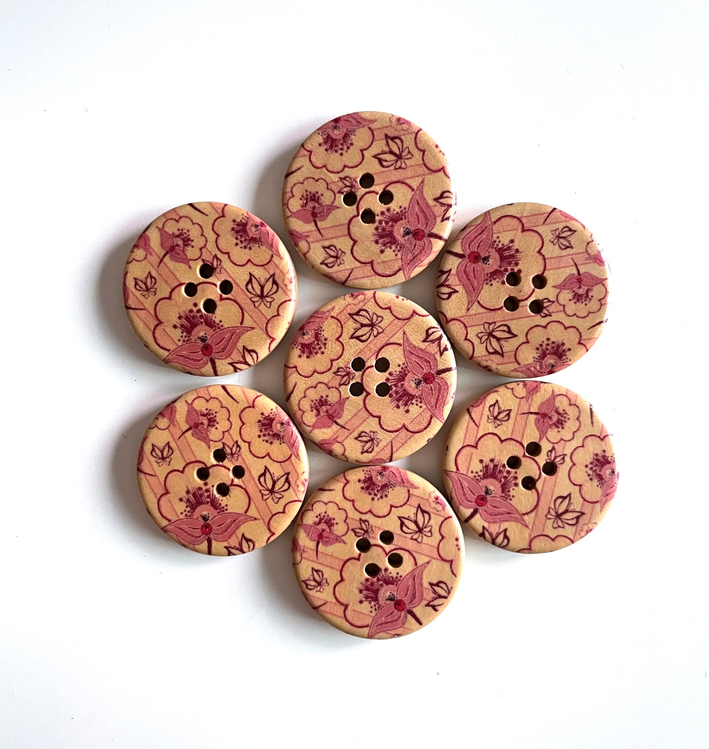 Fancy Designer buttons - pack of 6 - LWB012