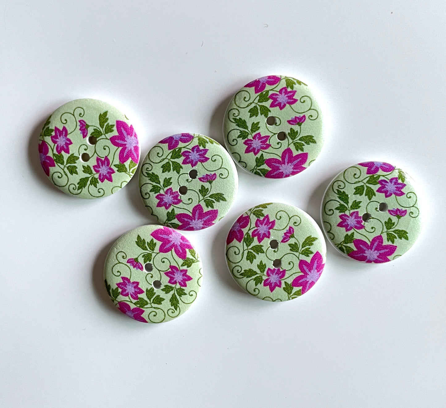 Fancy Designer buttons - pack of 6 - LWB023