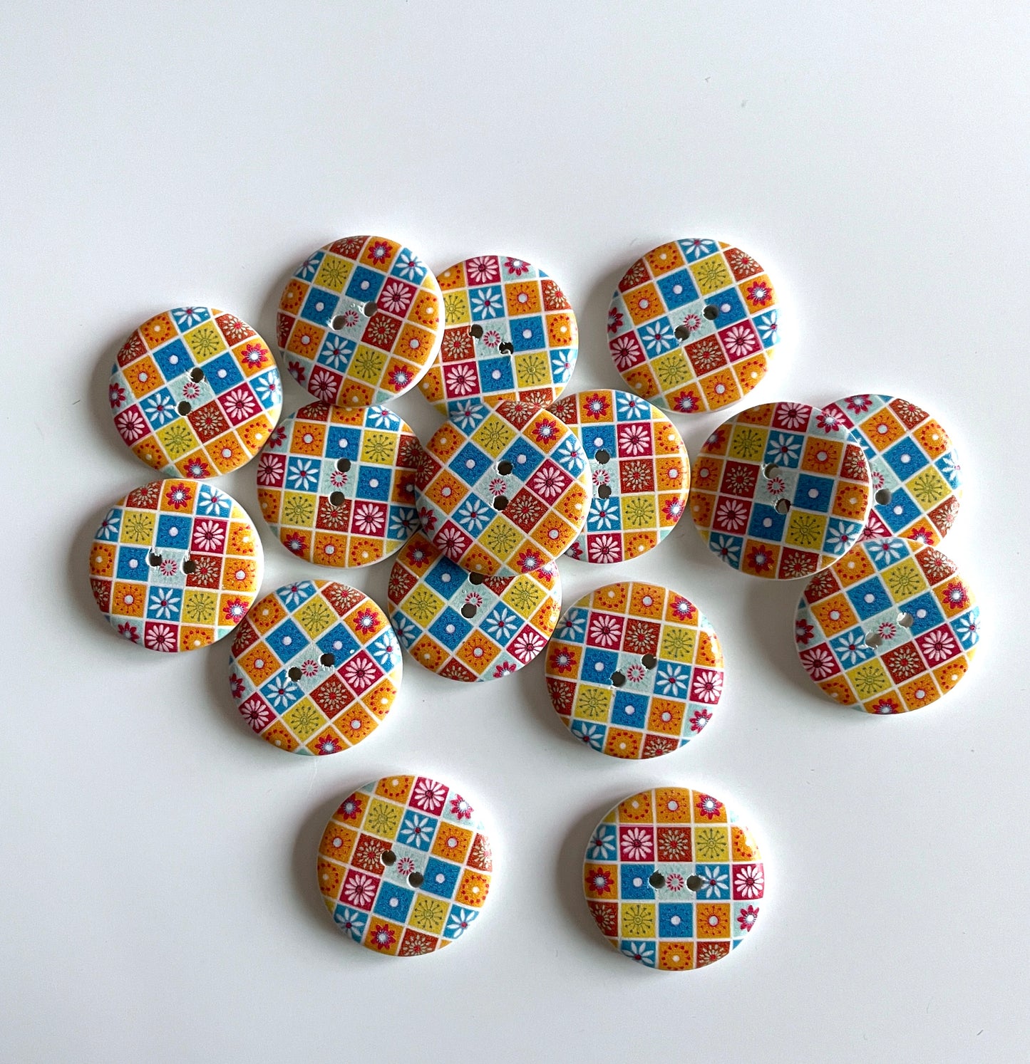 Fancy Designer buttons - pack of 6 - LWB026