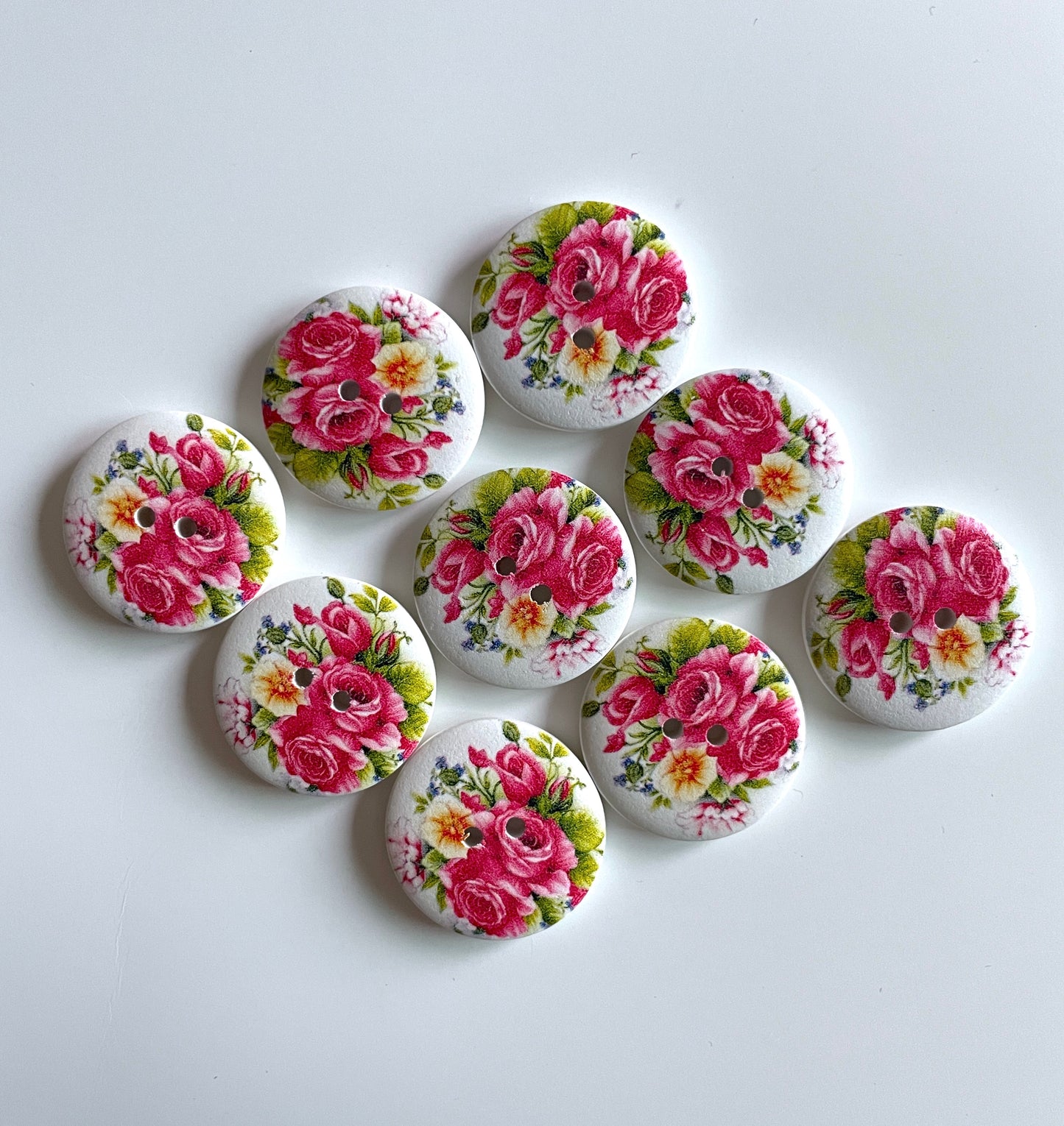 Fancy Designer buttons - pack of 6 - LWB030
