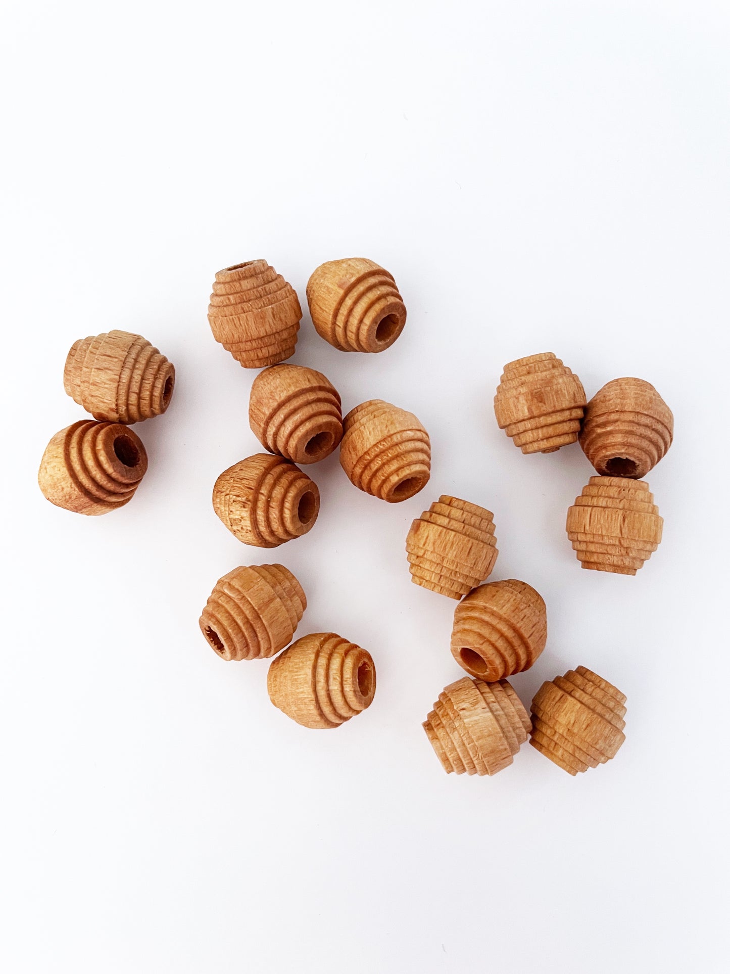 Wooden Beads - pack of 6 - B006