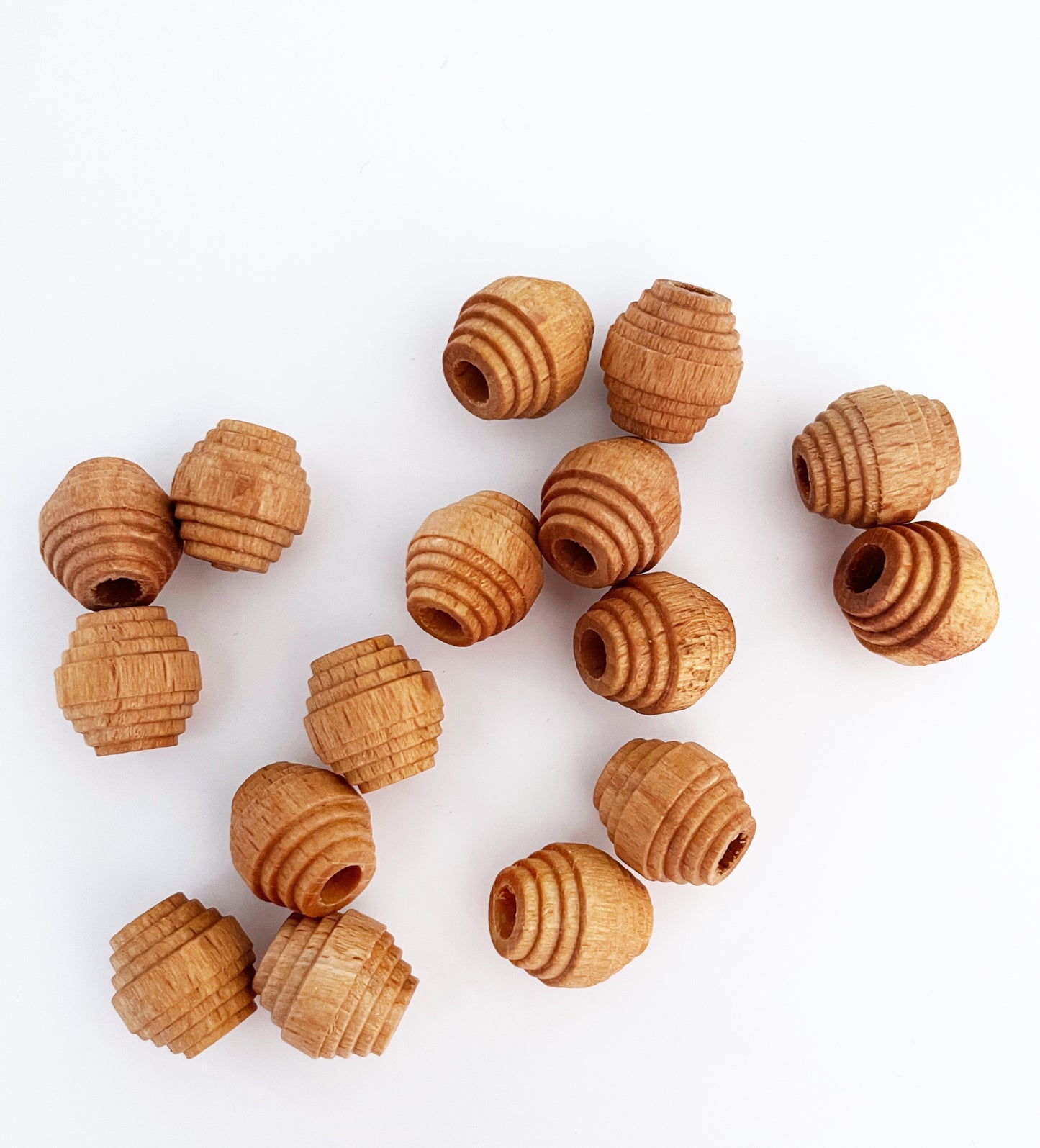 Wooden Beads - pack of 6 - B006