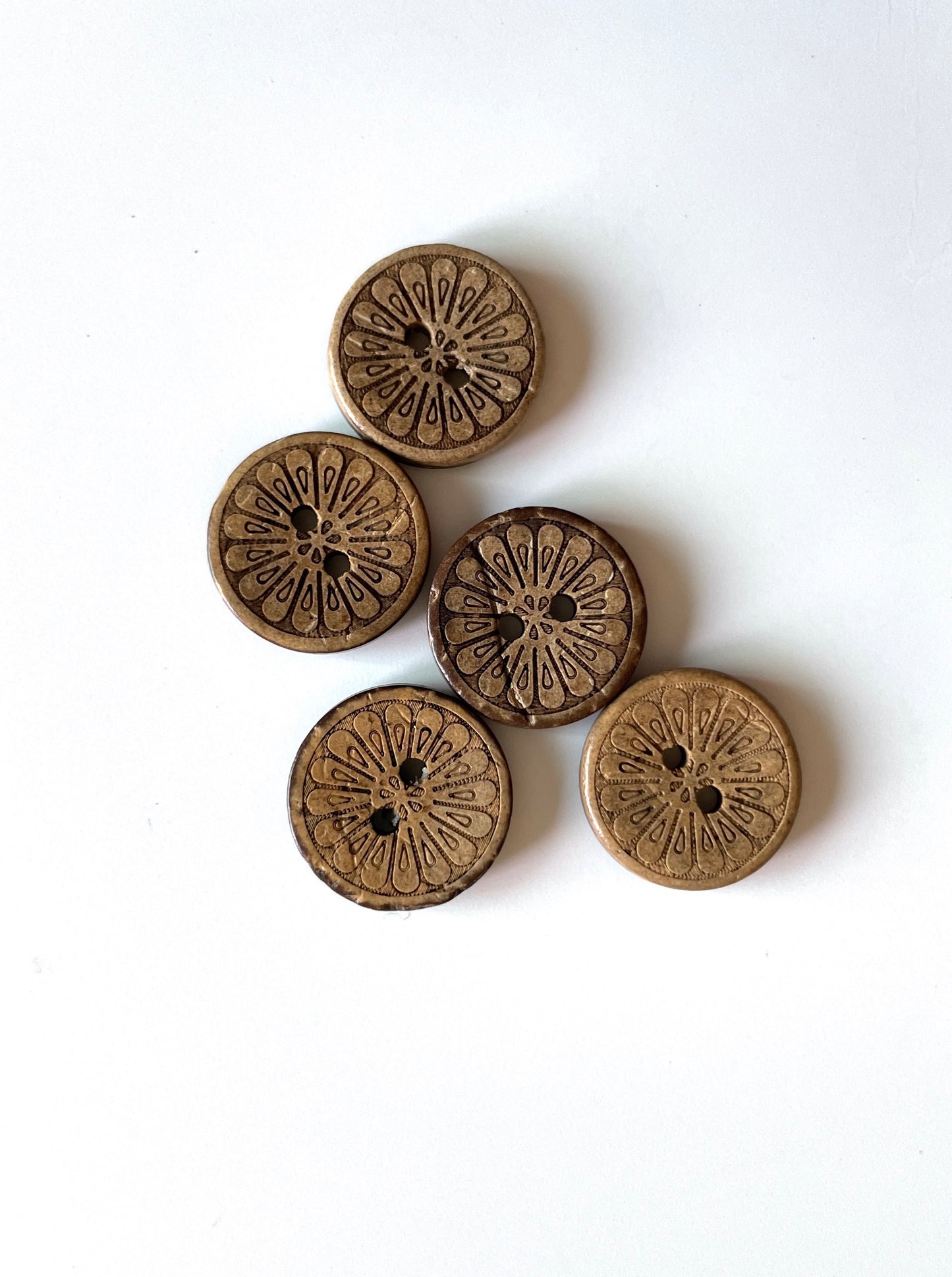 Coconut Buttons - pack of 6 - CSB055