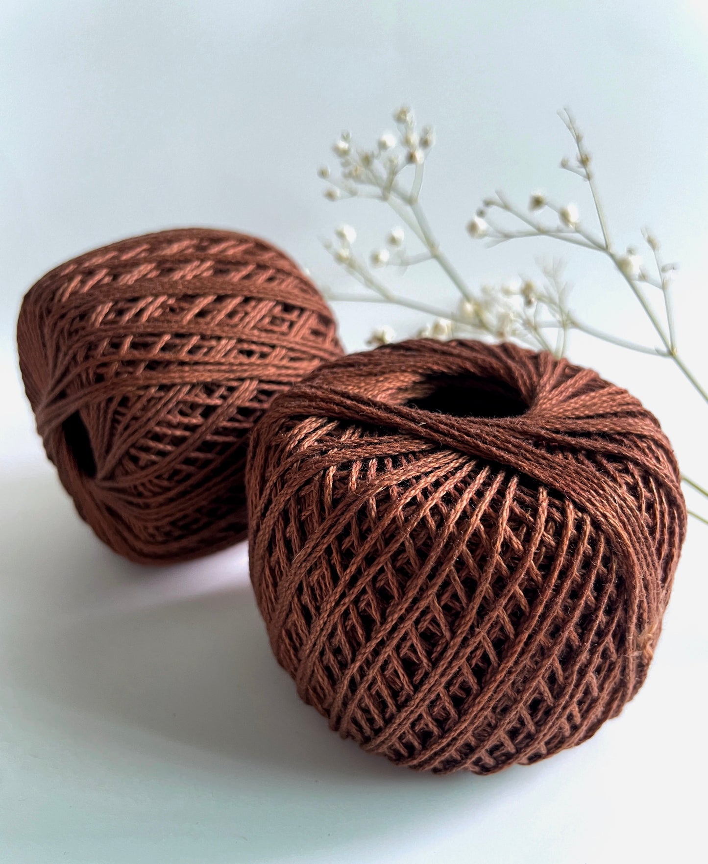 Knitting/Crochet Threads - Chocolate Brown