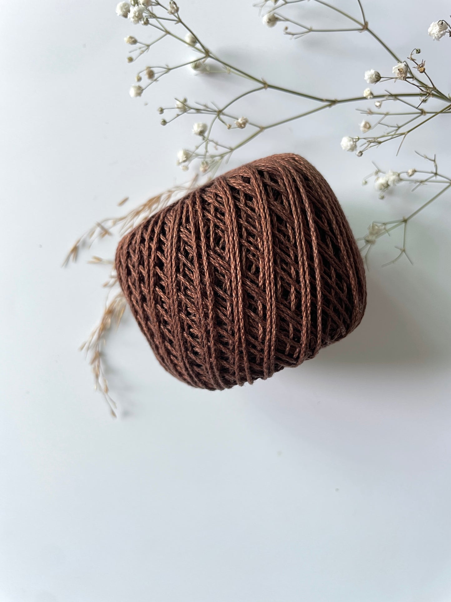 Knitting/Crochet Threads - Chocolate Brown