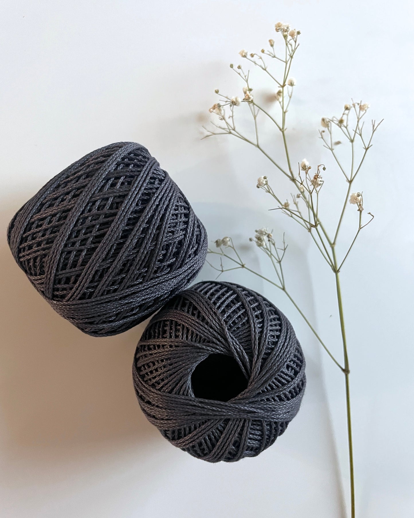 Knitting/Crochet  Threads - Dark Grey