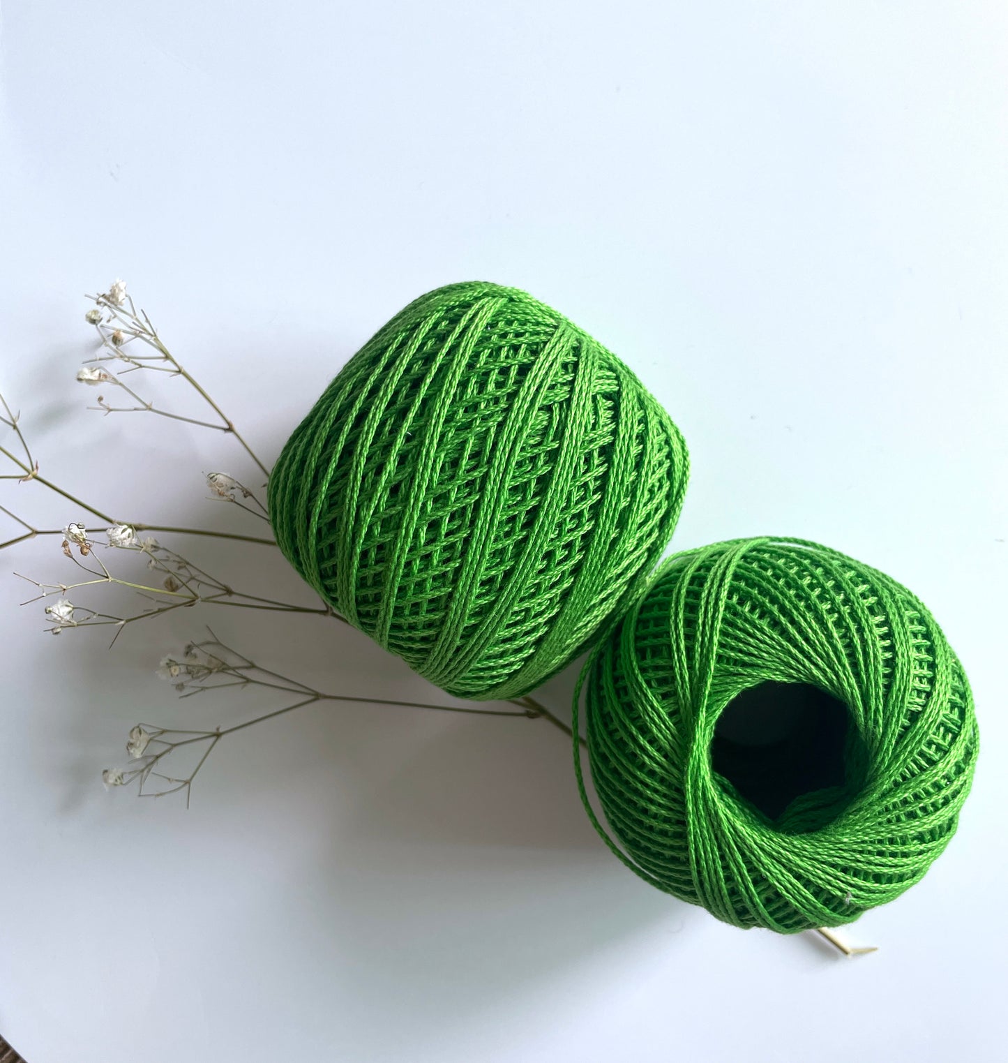 Knitting/Crochet Threads - Green