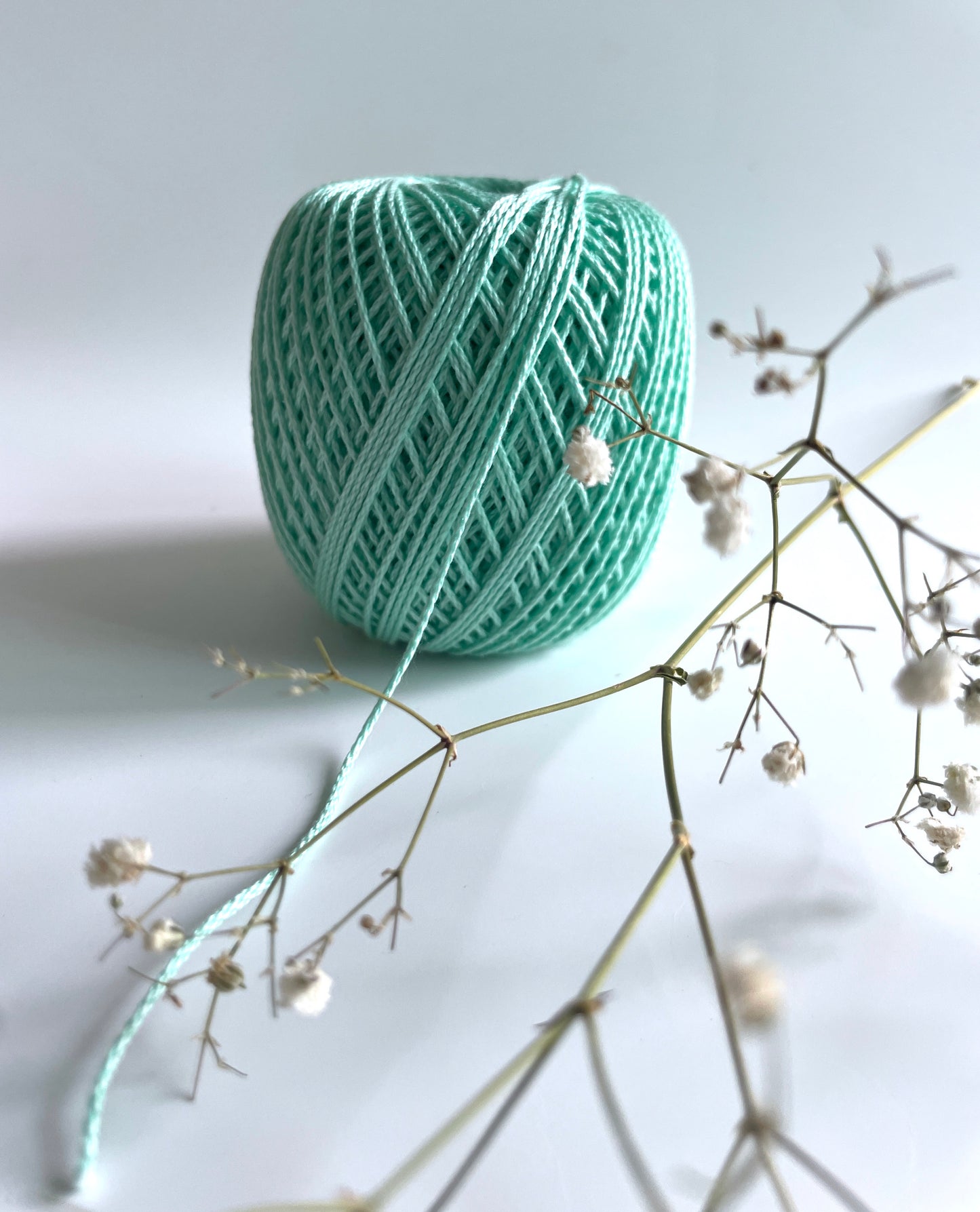 Knitting/Crochet Threads - Mint Green