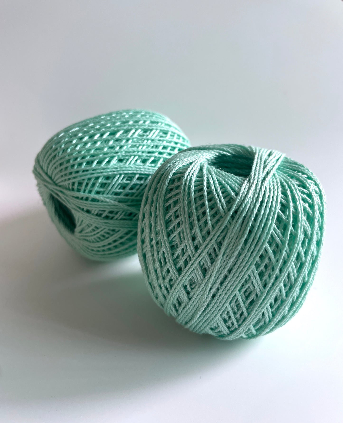 Knitting/Crochet Threads - Mint Green