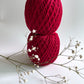 Knitting Threads - Ruby Red - 1 ball 50 gms