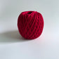 Knitting Threads - Ruby Red - 1 ball 50 gms