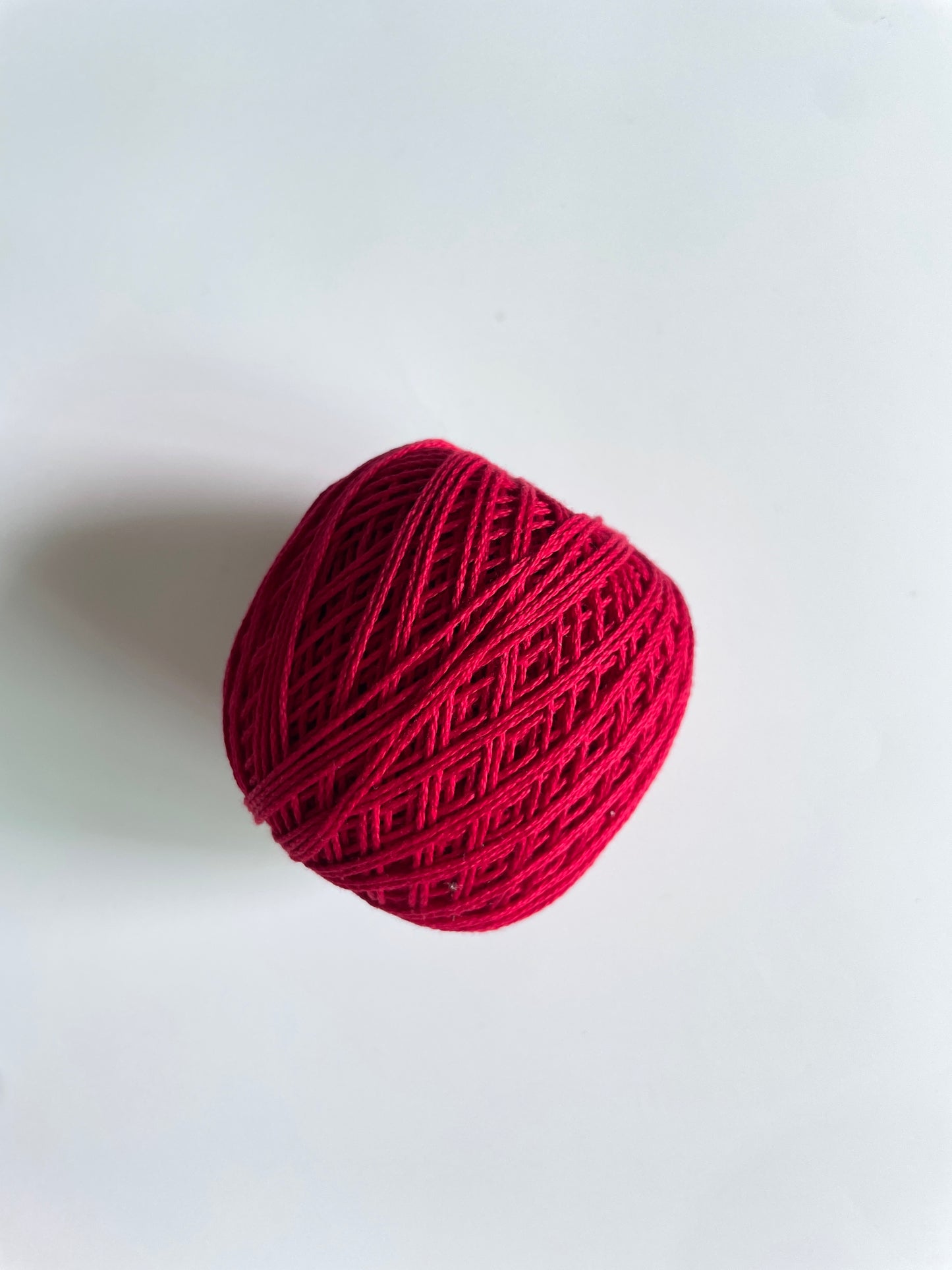 Knitting Threads - Ruby Red - 1 ball 50 gms