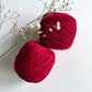 Knitting Threads - Ruby Red - 1 ball 50 gms