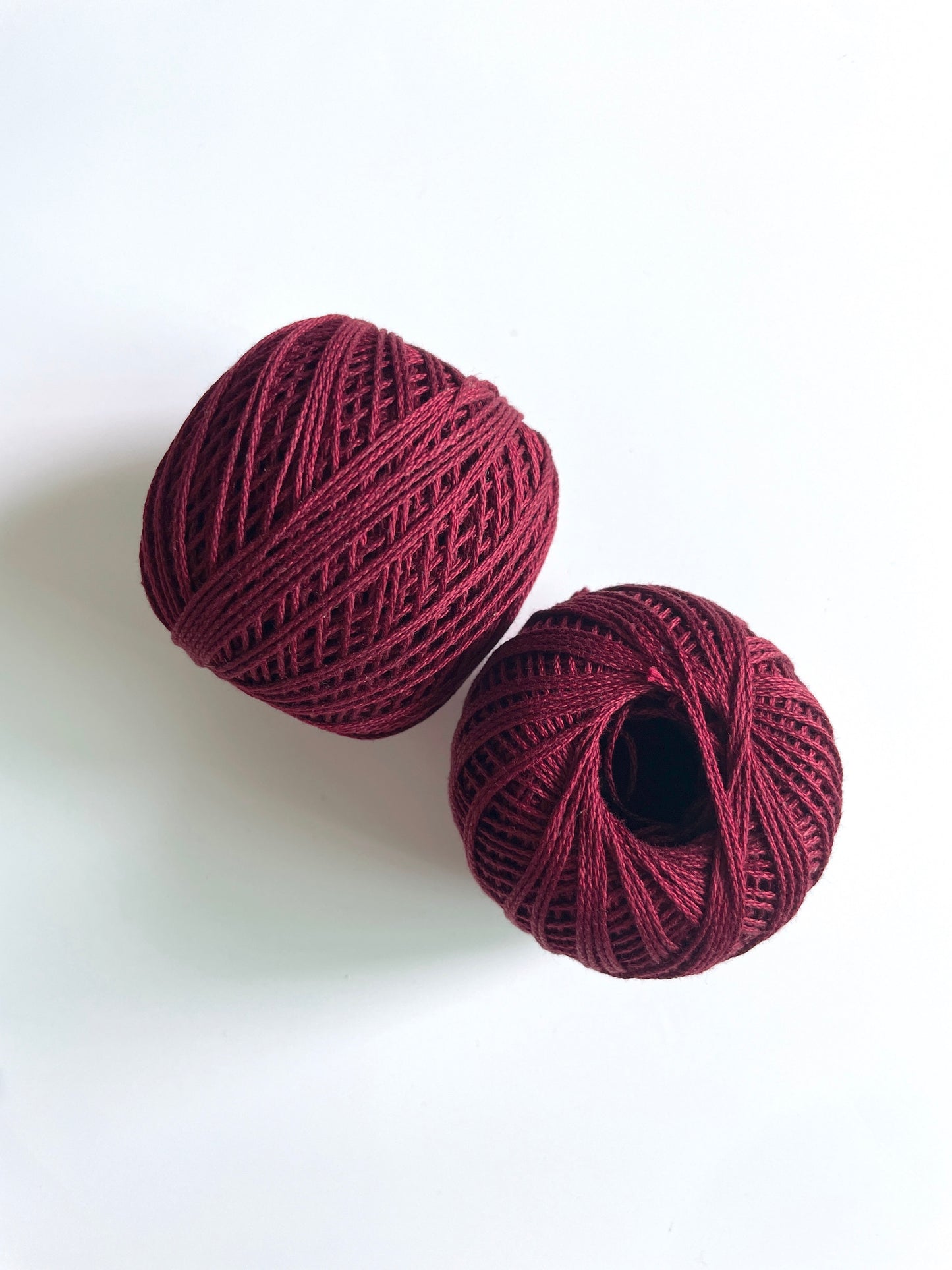 Knitting/Crochet Threads - Maroon