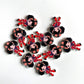 Doll Wooden buttons - pack of 6 - DB001