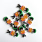 Doll Wooden buttons - pack of 6 - DB002