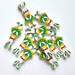 Doll Wooden buttons - pack of 6 - DB003