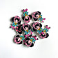 Doll Wooden buttons - pack of 5 - DB005