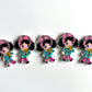 Doll Wooden buttons - pack of 5 - DB005