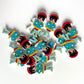 Doll Wooden buttons - pack of 6 - DB006