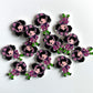 Doll Wooden buttons - pack of 5 - DB007
