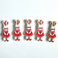 Doll Wooden buttons - pack of 6 - DB010