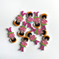 Doll Wooden buttons - pack of 6 - DB014