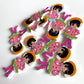 Doll Wooden buttons - pack of 6 - DB014