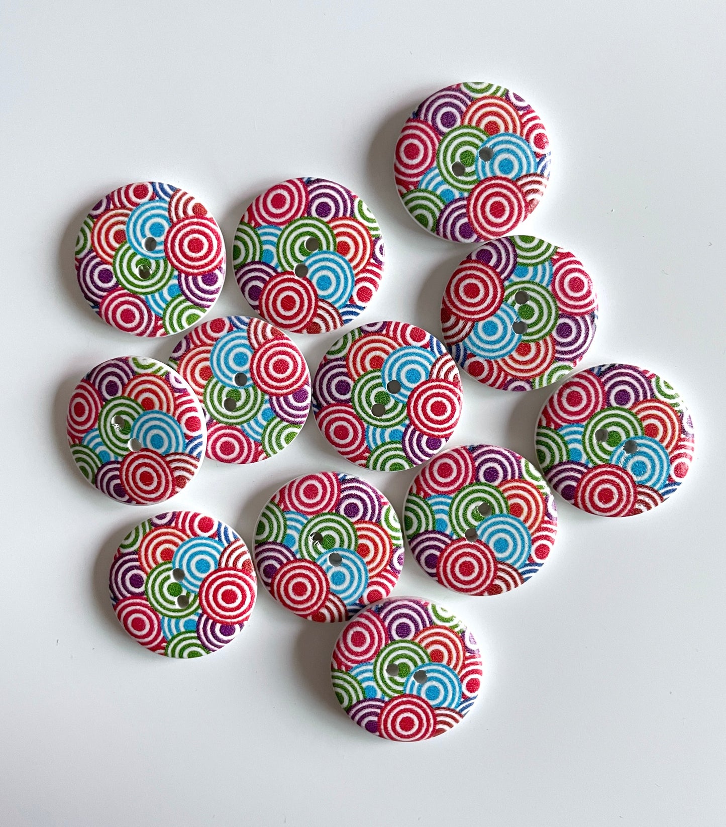 Fancy Designer buttons - pack pf 6 - LWB003