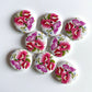 Fancy Designer buttons - pack of 8 - LWB005