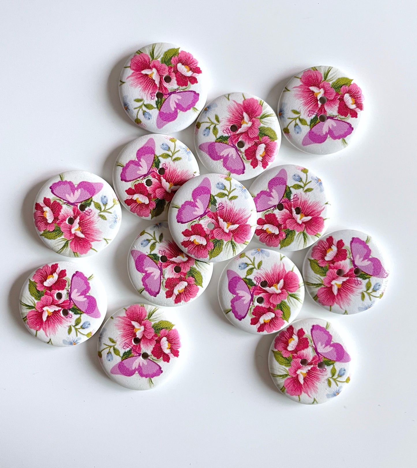 Fancy Designer buttons - pack of 8 - LWB005