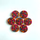 Fancy Designer buttons - pack of 6 - LWB006