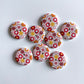 Fancy Designer buttons - pack of 6 - LWB008
