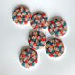 Fancy Designer buttons - pack of 6 - LWB009