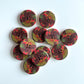 Vintage buttons - pack of 6 - LWB011