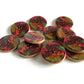 Vintage buttons - pack of 6 - LWB011