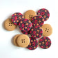 Fancy Designer buttons - pack of 8 - LWB015