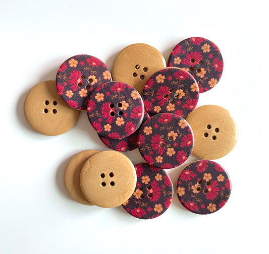 Fancy Designer buttons - pack of 8 - LWB015