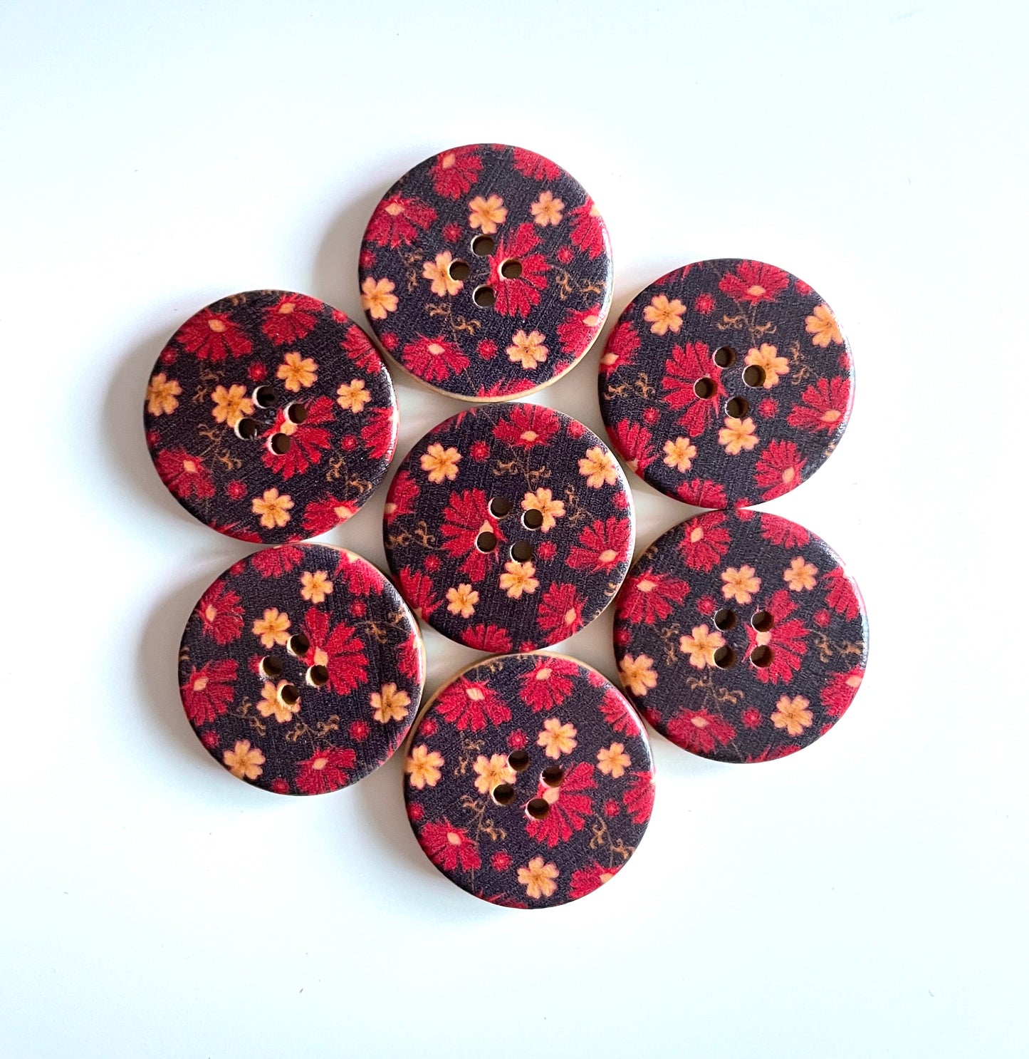 Fancy Designer buttons - pack of 8 - LWB015