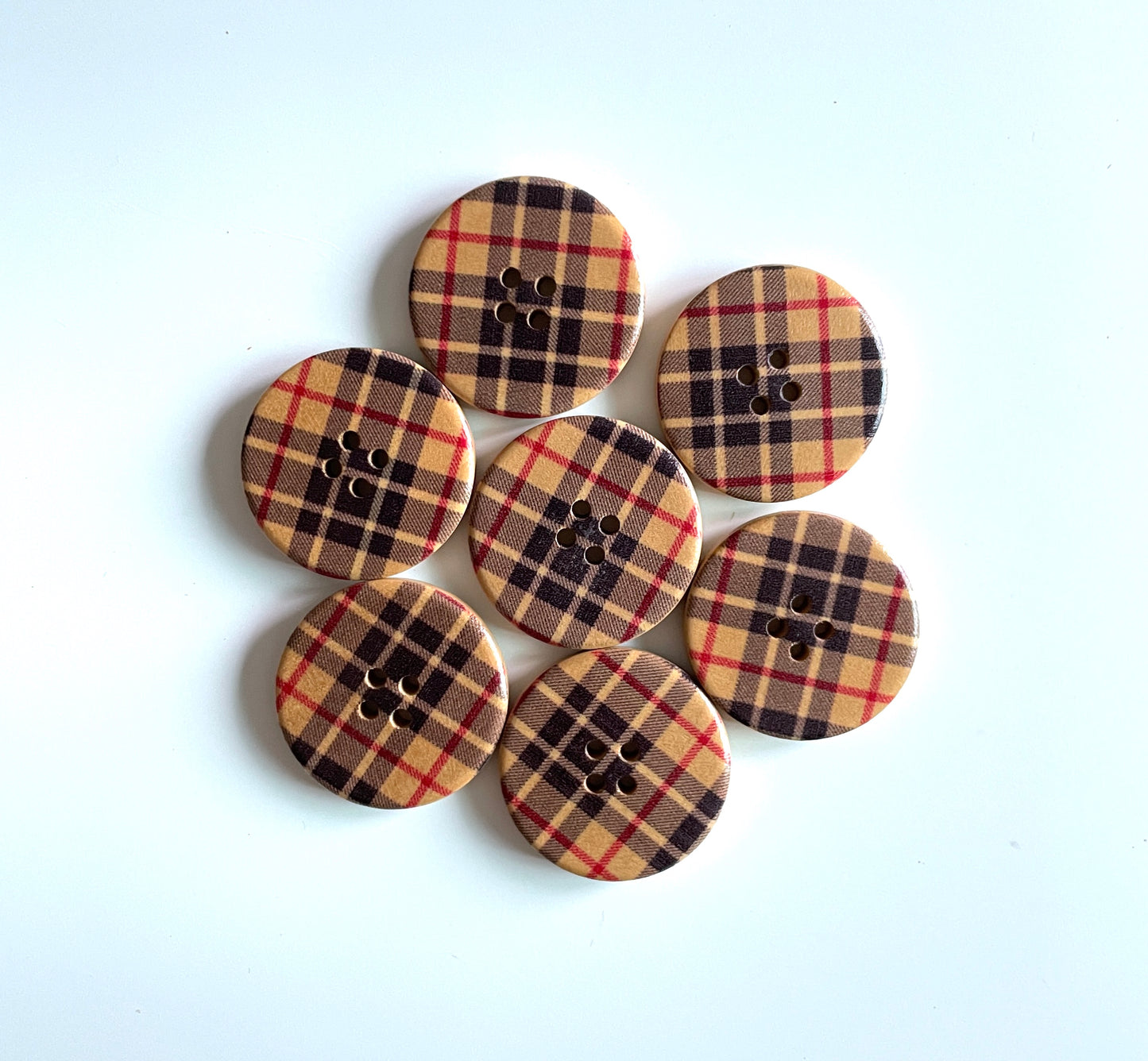 Fancy Designer buttons - pack pf 6 - LWB016