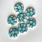 Fancy Designer buttons - pack of 8 - LWB018