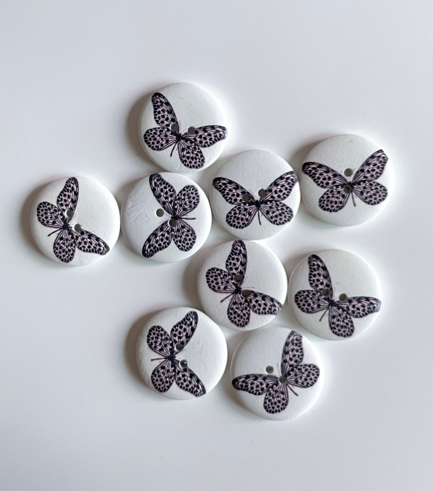 Fancy Designer buttons - pack of 6 - LWB019