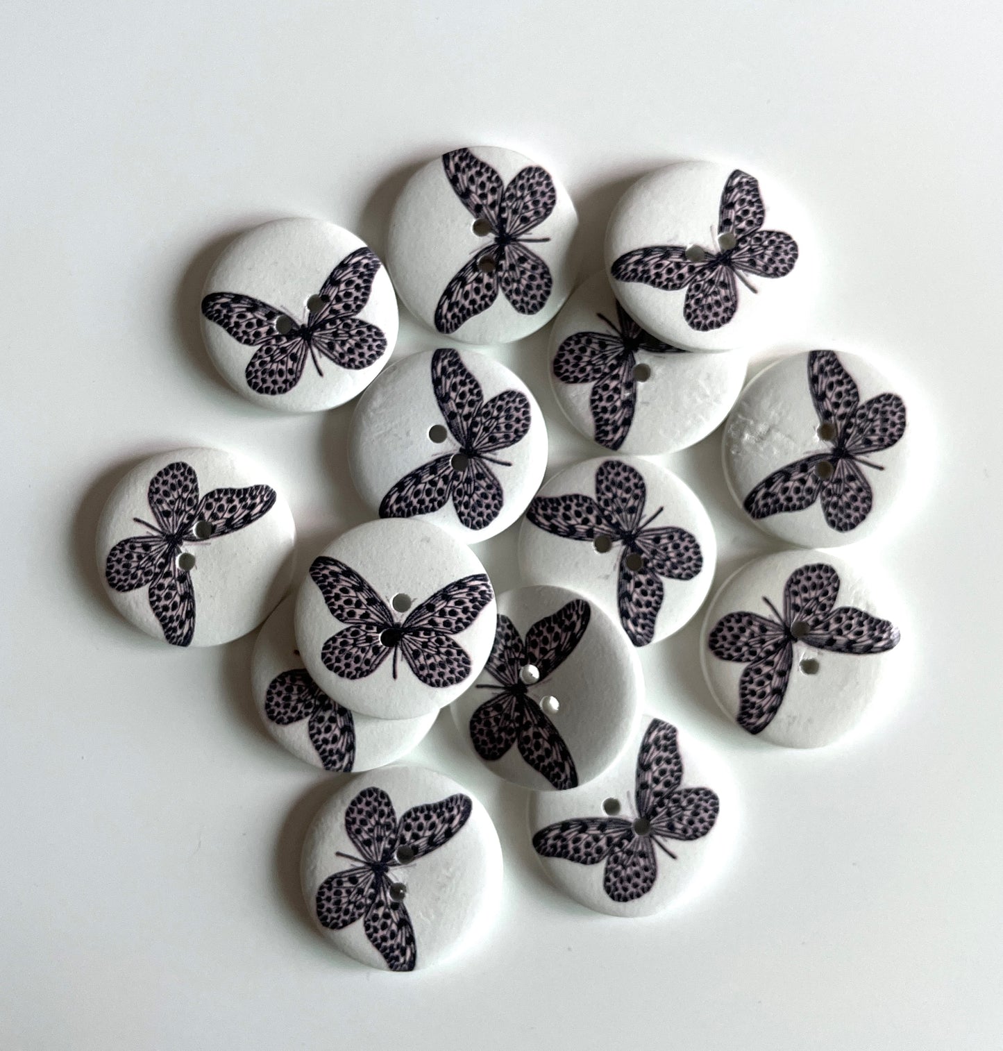 Fancy Designer buttons - pack of 6 - LWB019