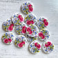 Fancy Designer buttons - pack of 8 - LWB024