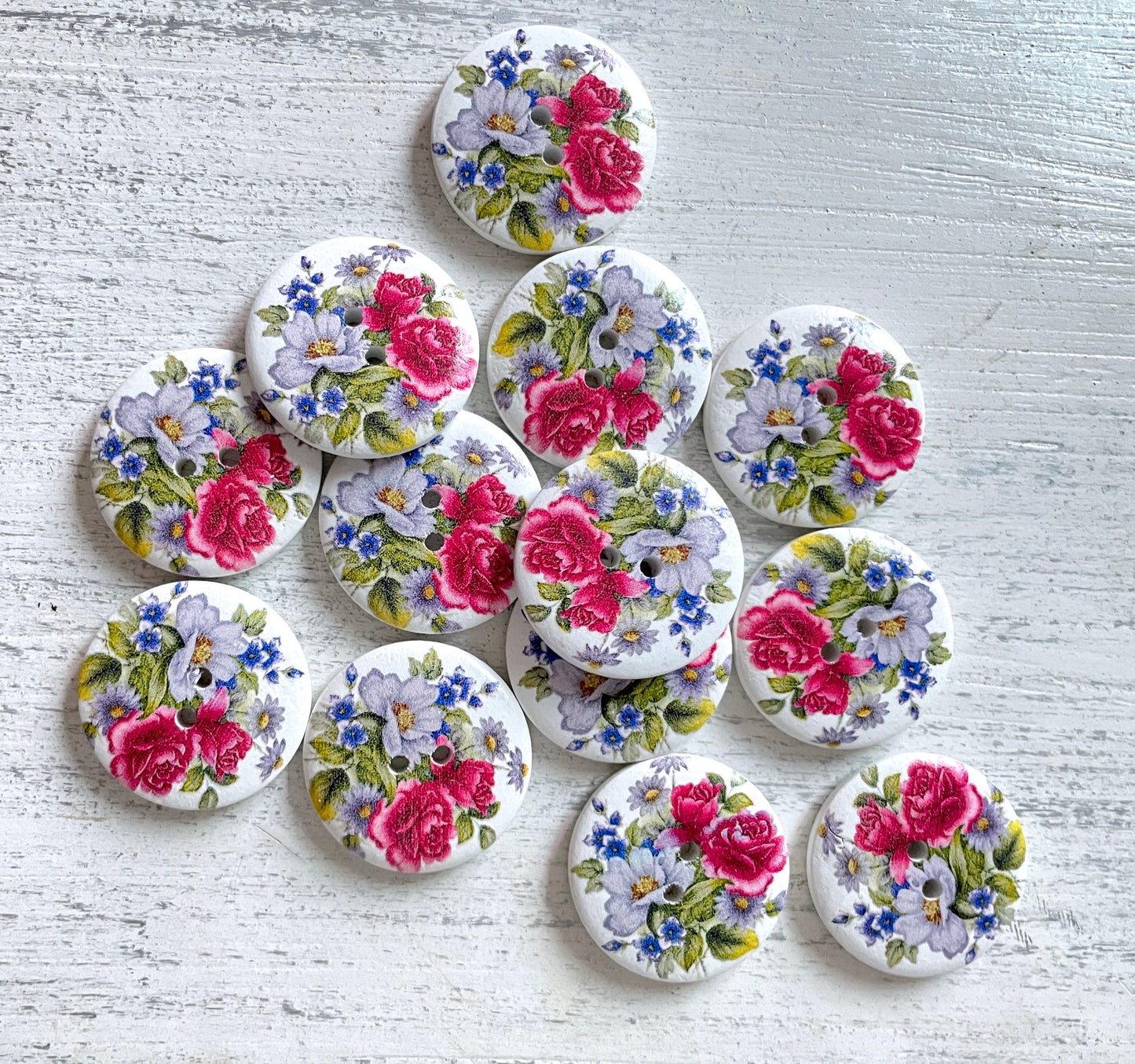 Fancy Designer buttons - pack of 8 - LWB024