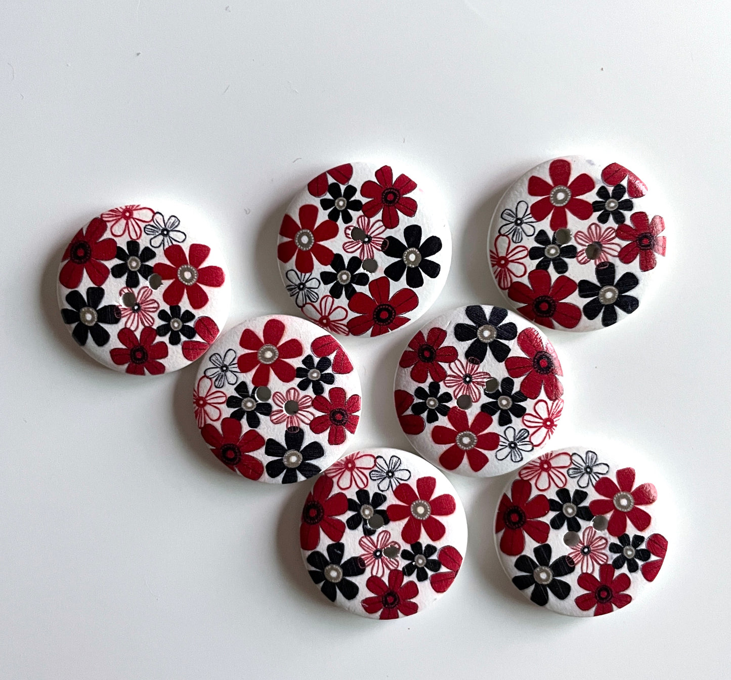 Fancy Designer buttons - pack of 6 - LWB027