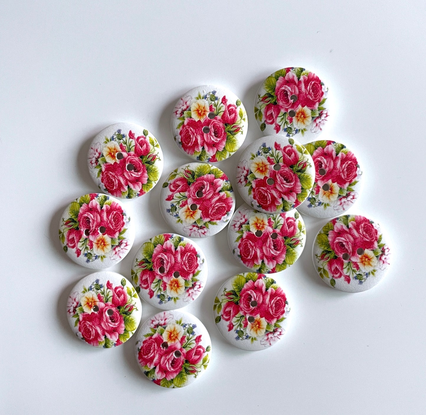 Fancy Designer buttons - pack of 6 - LWB030